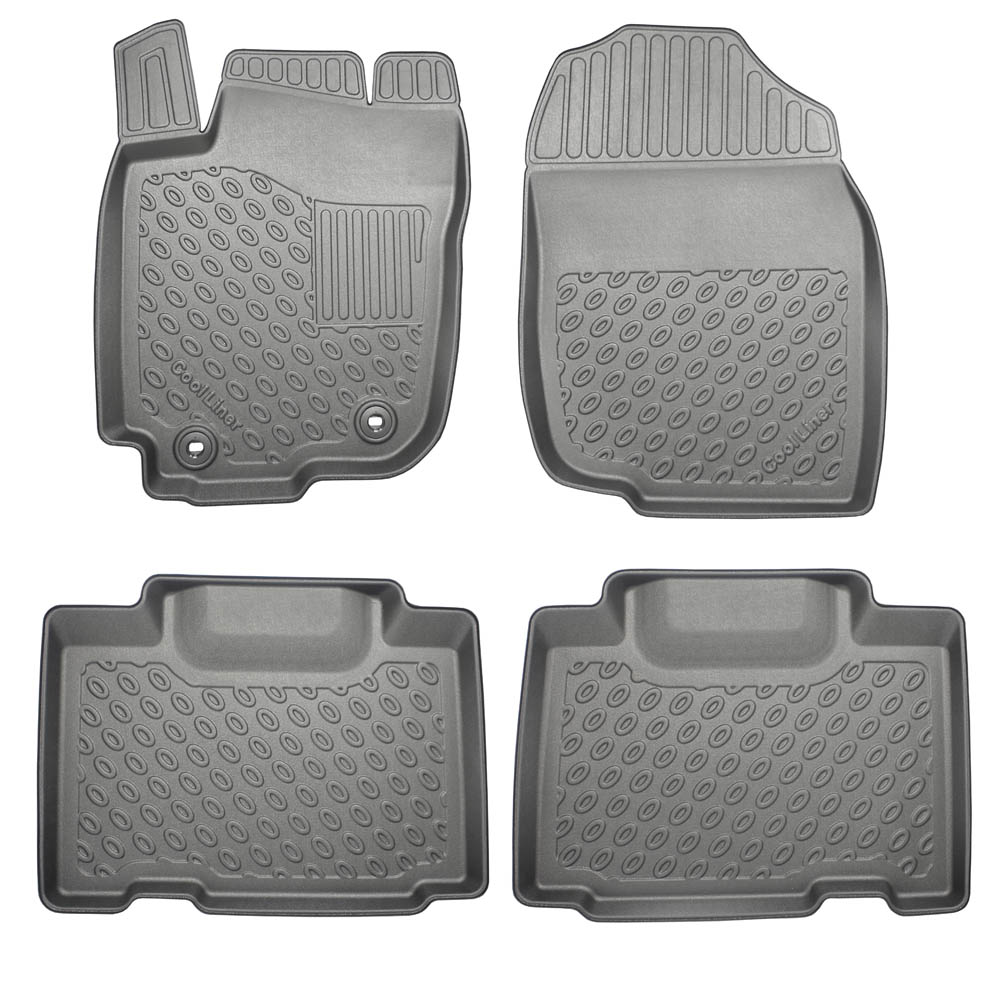 Car mats Toyota RAV4 IV XA40 2013 2018 Cool Liner PE TPE rubber