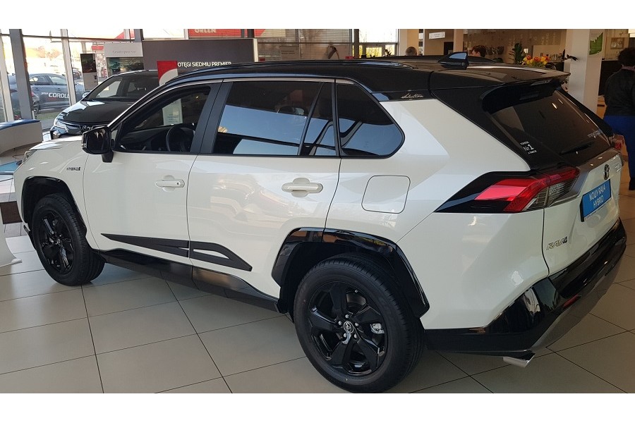 Baguettes protection convient à Toyota RAV4 V (XA50) 2018-présent ensemble