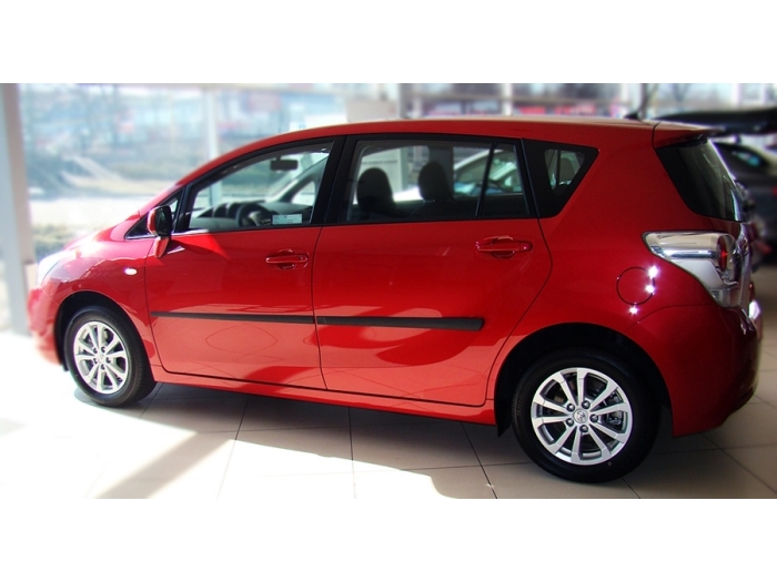 Stootstrips geschikt voor Toyota Verso I 2009-2012 set zijportieren
