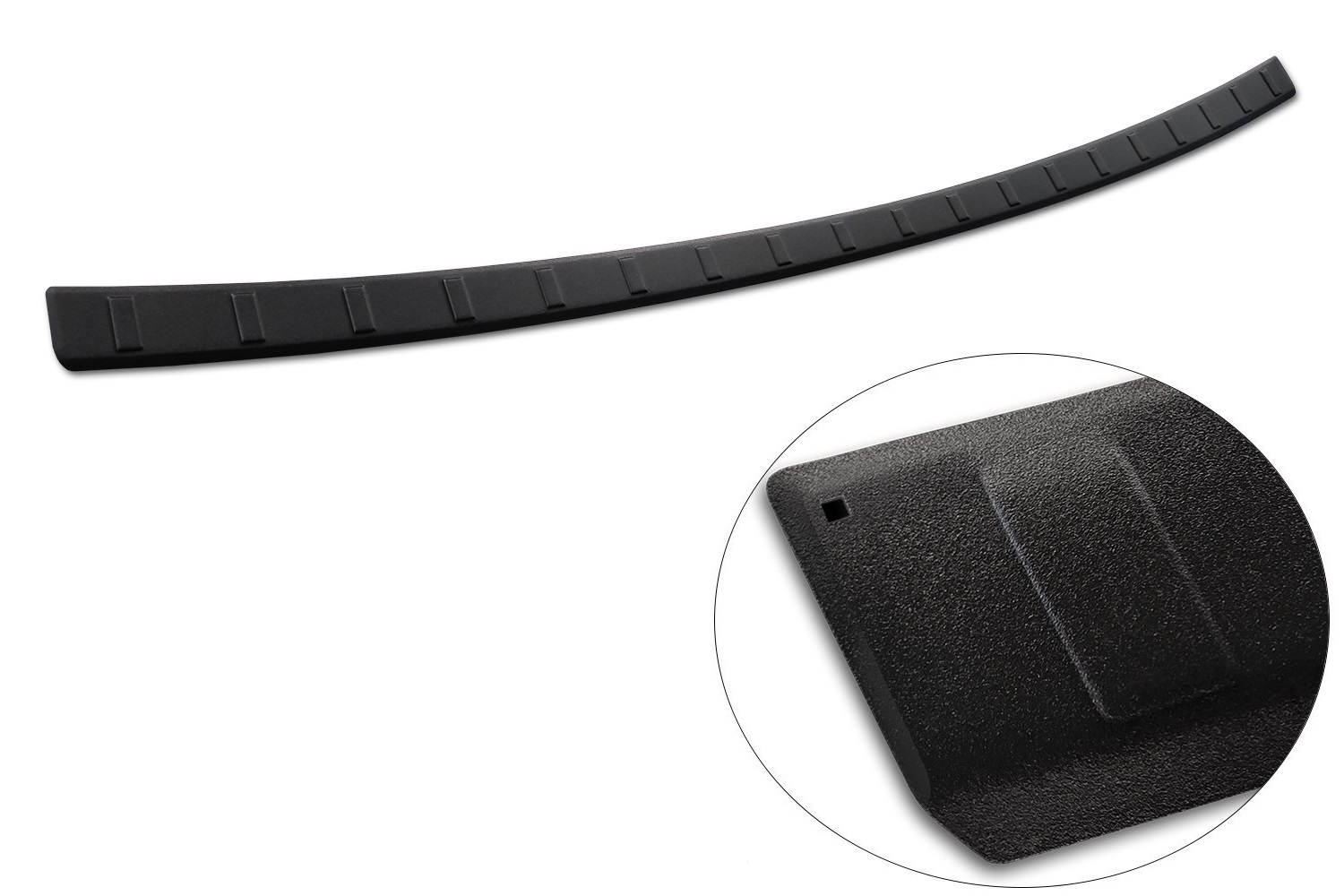 Rear bumper protector Toyota Corolla Cross 2022-present stainless steel anthracite matt (5)