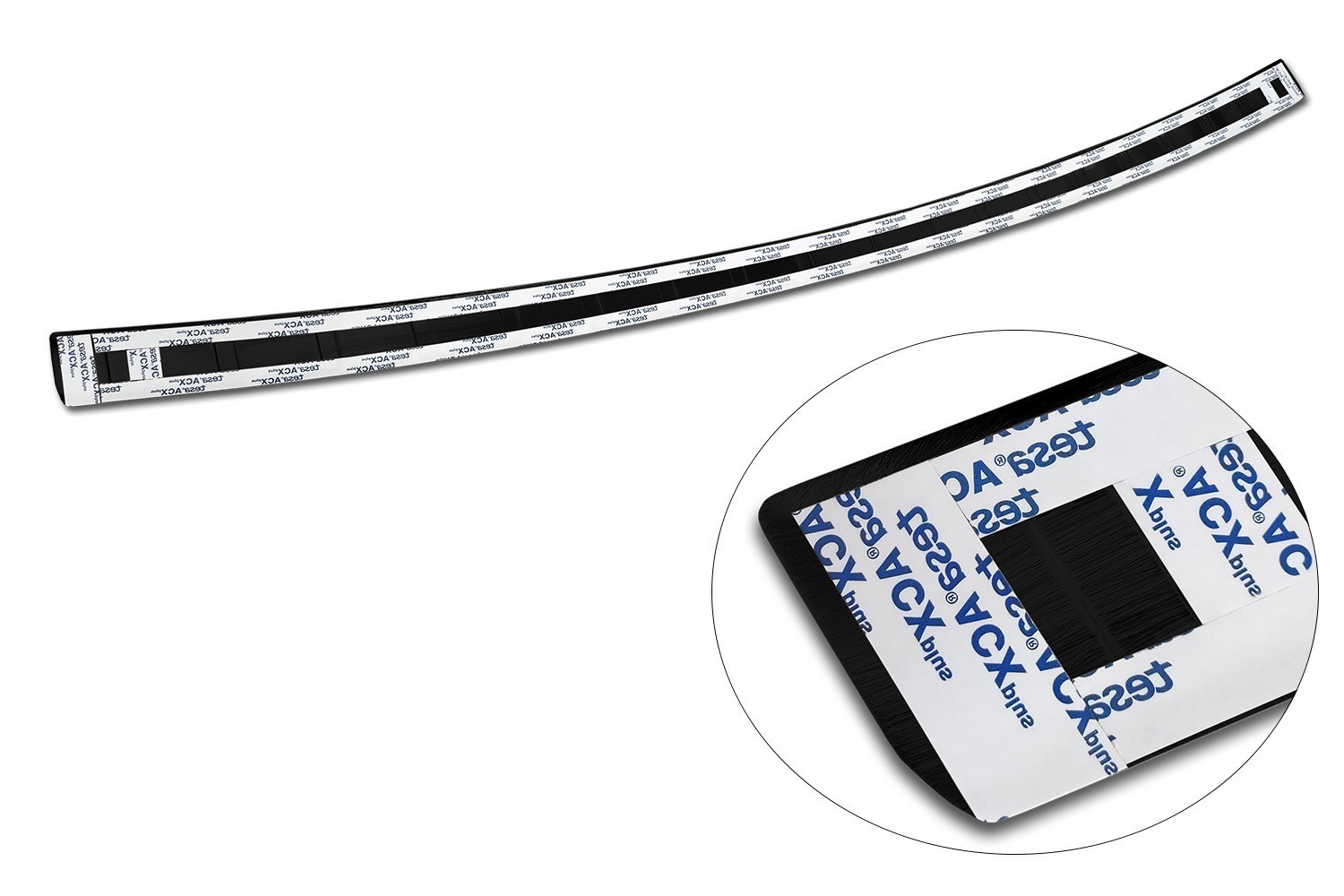 Rear bumper protector Toyota Corolla Cross 2022-present stainless steel anthracite matt (6)