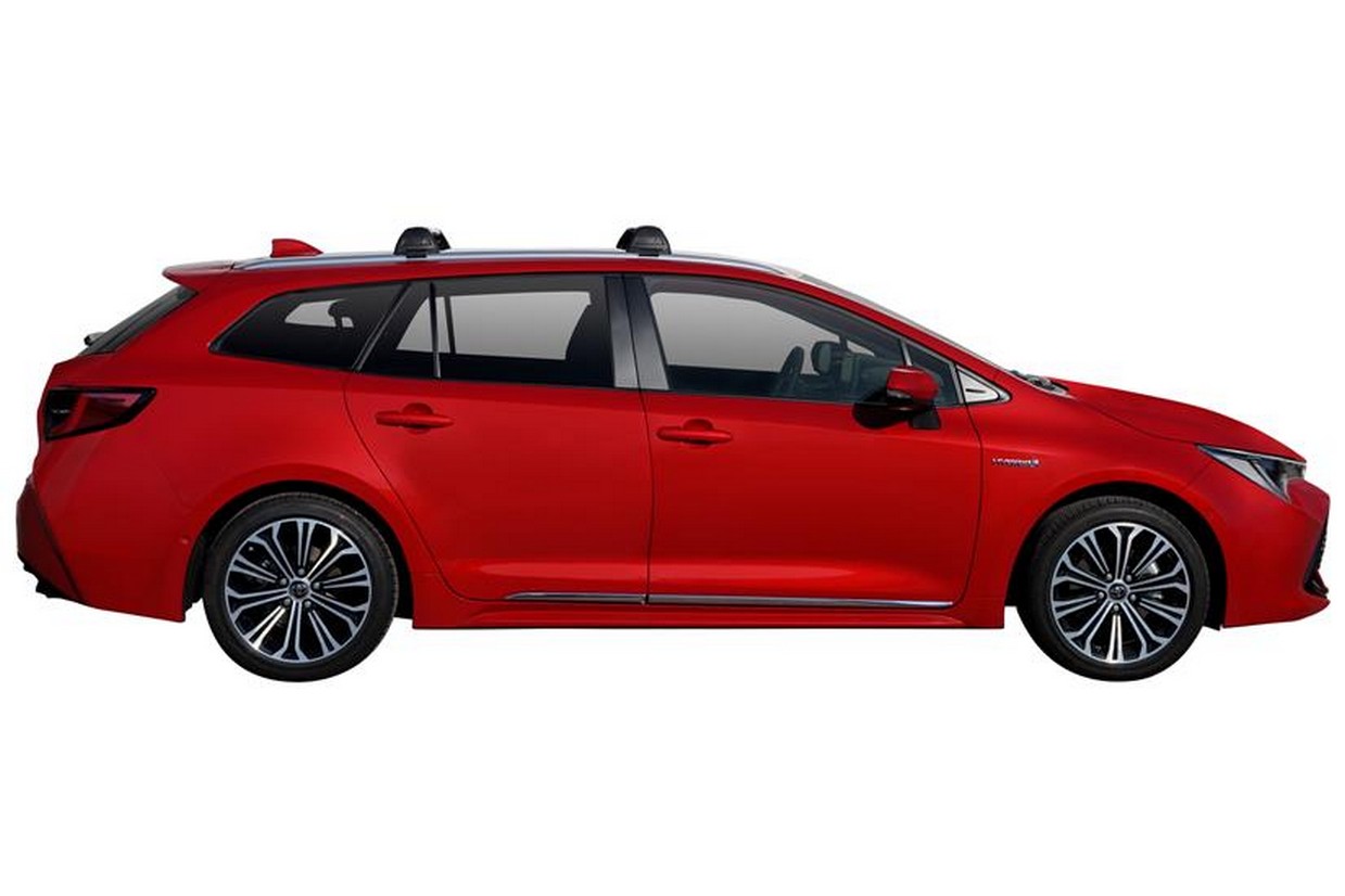 Roof bars Toyota Corolla (E210) 2018-> wagon Yakima Whispbar Flush Bar - TOY24COWR (2)