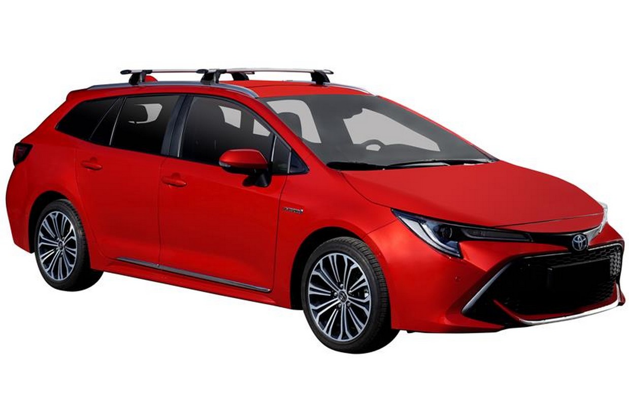 Roof bars Toyota Corolla (E210) 2018-> wagon Yakima Whispbar Through Bar - TOY25COWR (1)
