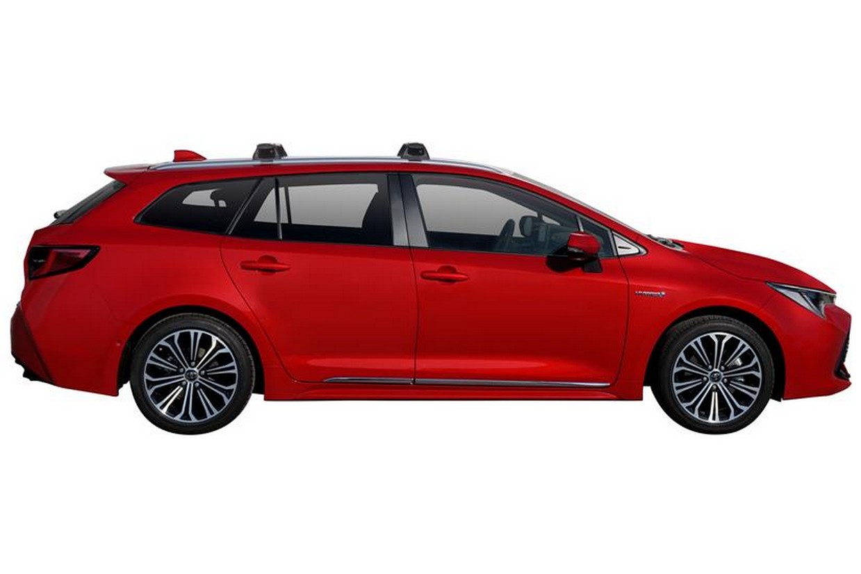 Roof bars Toyota Corolla (E210) 2018-> wagon Yakima Whispbar Through Bar - TOY25COWR (2)