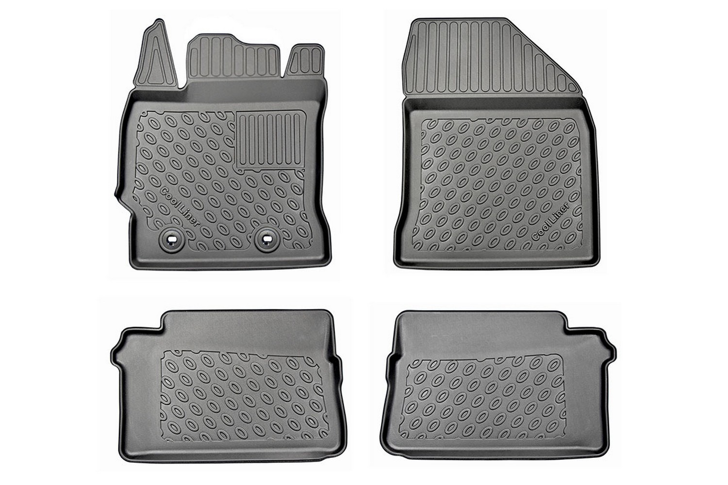 Tapis convient à Toyota Auris II TS 2013-2019 break Cool Liner PE/TPE caoutchouc