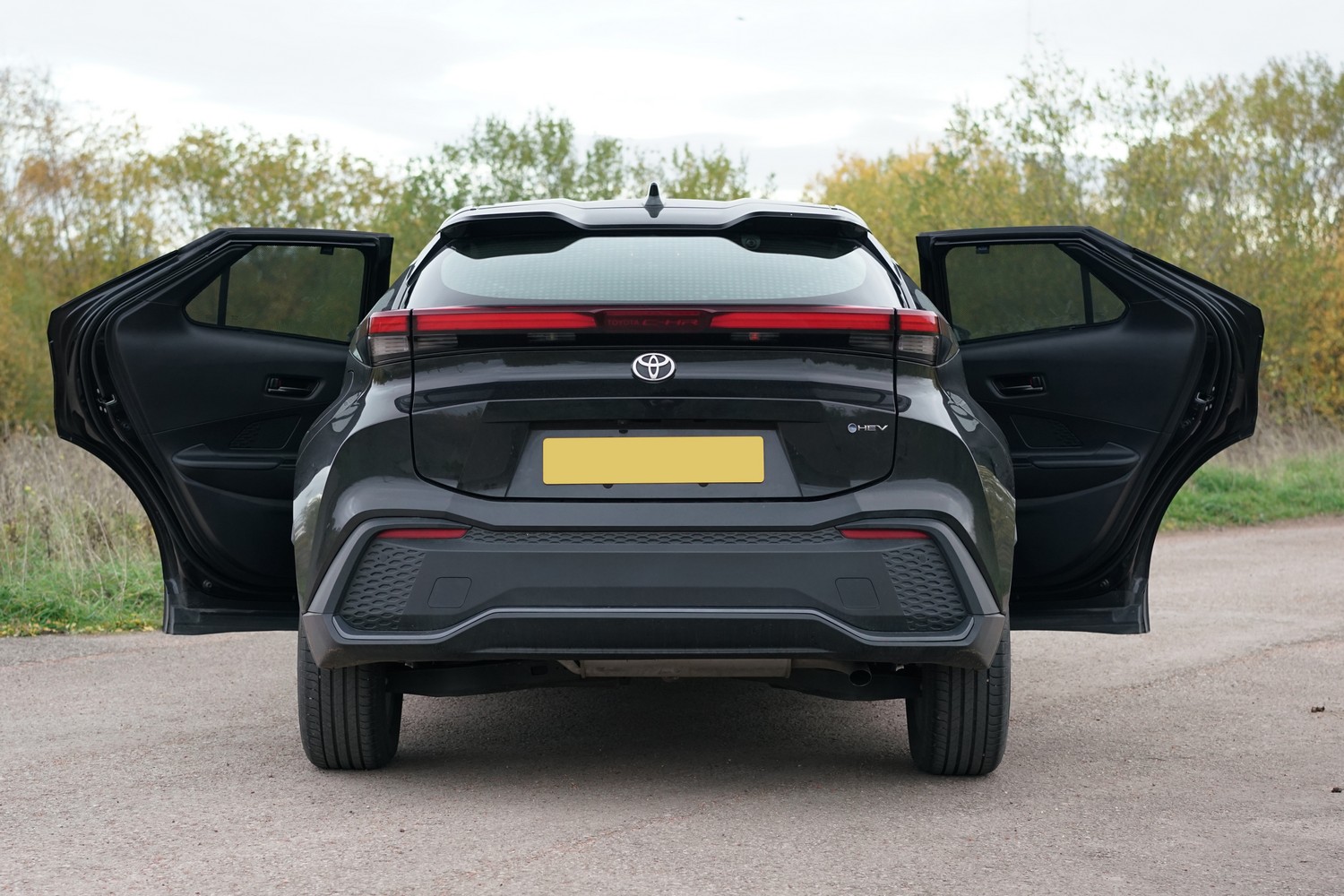 Sun shades suitable for Toyota C-HR II 2023-present Car Shades - set (TOY2CHCS) (5)