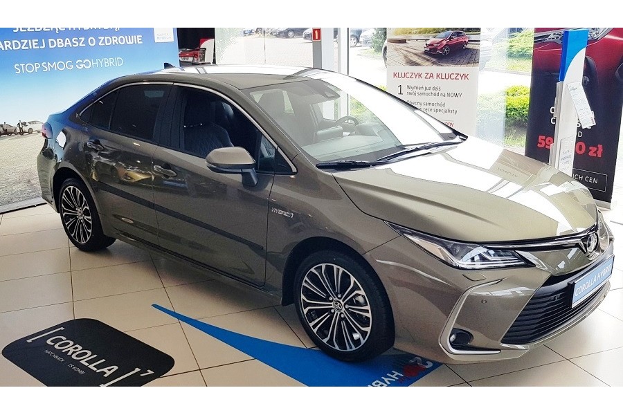 Seitenschutzleisten passend für Toyota Corolla (E210) 2018-heute 4-Türer Limousine Set