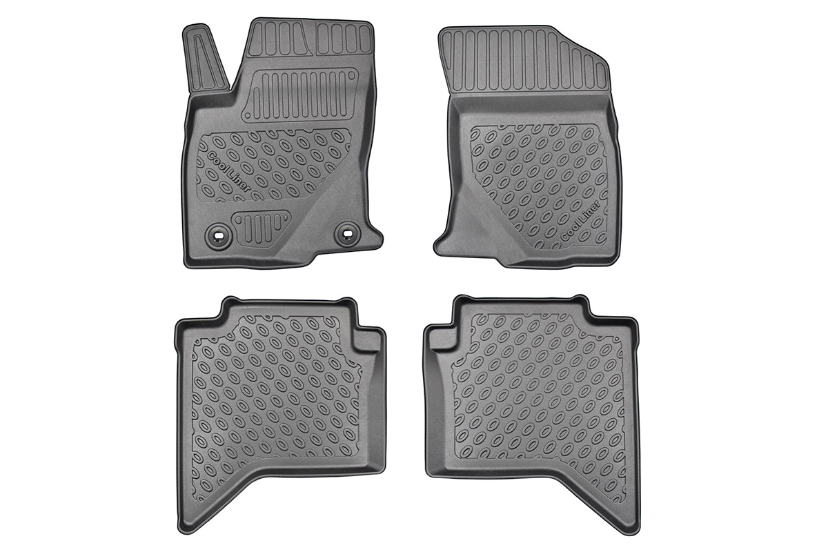 Automatten geschikt voor Toyota Hi-Lux VIII 2015-heden Cool Liner PE/TPE rubber