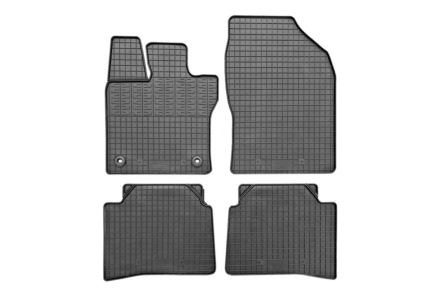 Car mats suitable for Toyota Prius V (XW60) 2023-present 4-door saloon rubber