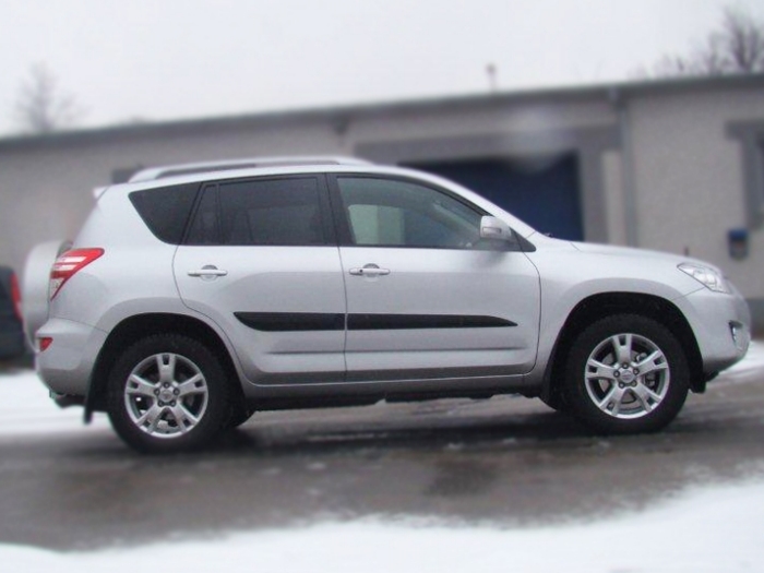 Baguettes protection convient à Toyota RAV4 III (XA30) 2006-2013 ensemble