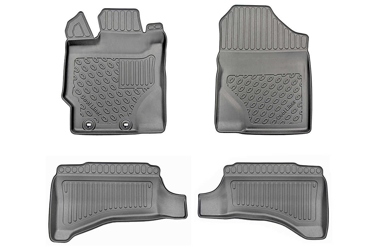 Toyota Yaris Iii Hybrid Rubber Car Mats Car Parts Expert