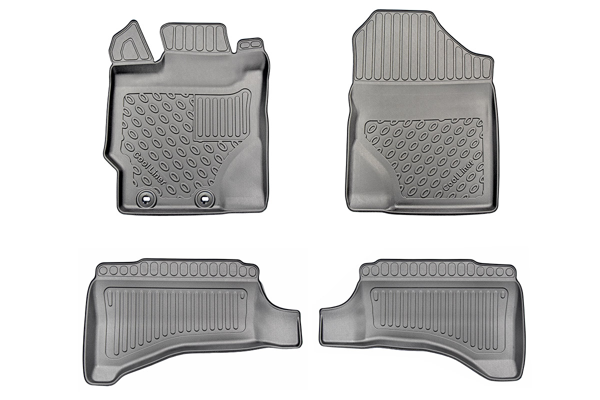 Automatten geschikt voor Toyota Yaris (XP13) 2014-2020 3 & 5-deurs hatchback Cool Liner PE/TPE rubber