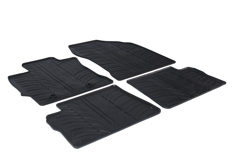 Car mats suitable for Toyota Auris II TS 2013-2019 wagon Rubbasol rubber