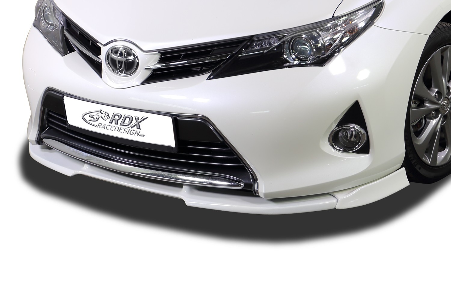 Front spoiler suitable for Toyota Auris II 2012-2015 5-door hatchback Vario-X PU
