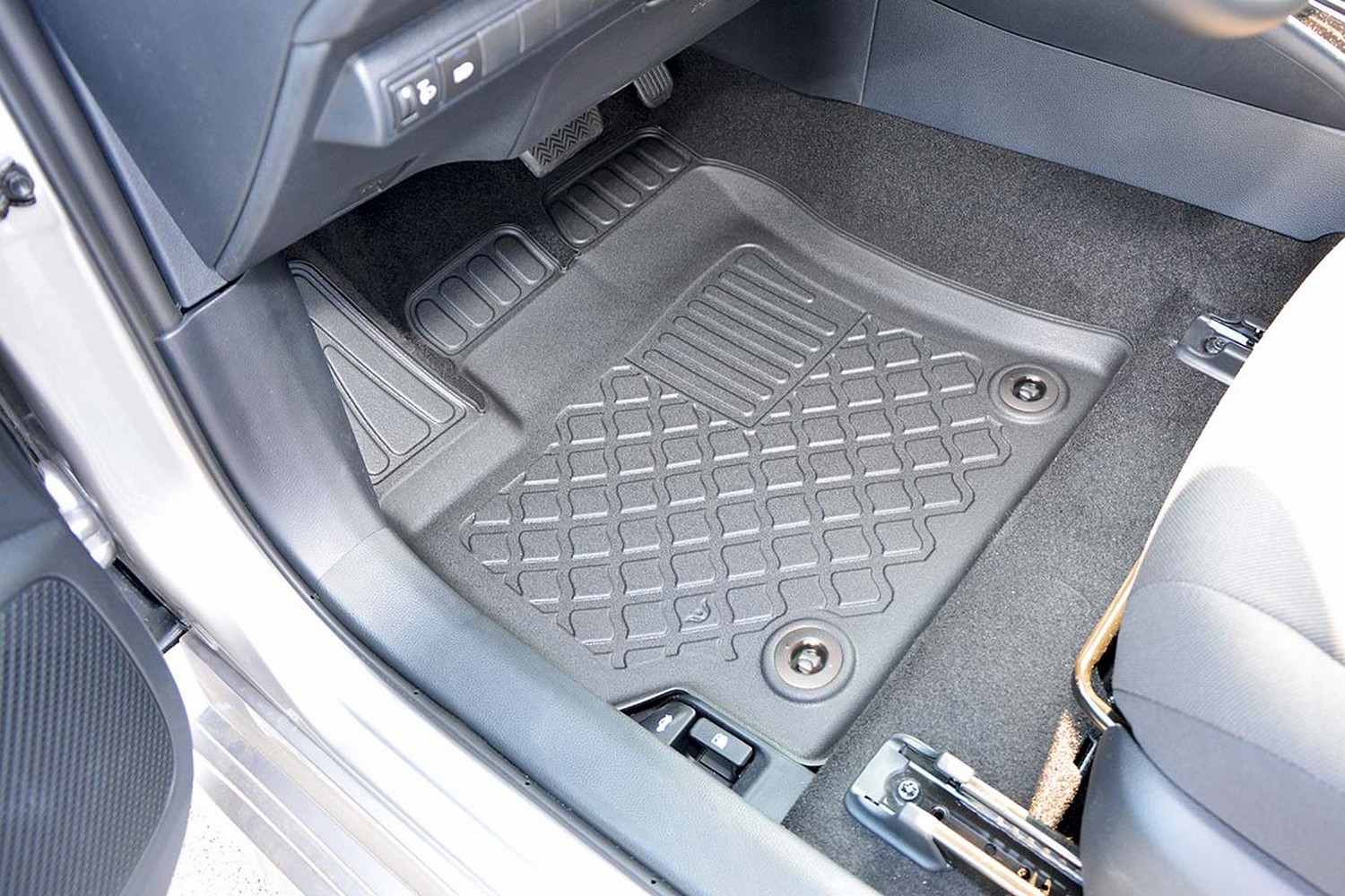 Car mats suitable for Toyota Corolla Cross (XG10) 2022-present Guardliner PE/TPE rubber (TOY3COFM-G) (2) Car mats suitable for Toyota Corolla Cross (XG10) 2022-present Guardliner PE/TPE rubber (TOY3COFM-G) (2)
