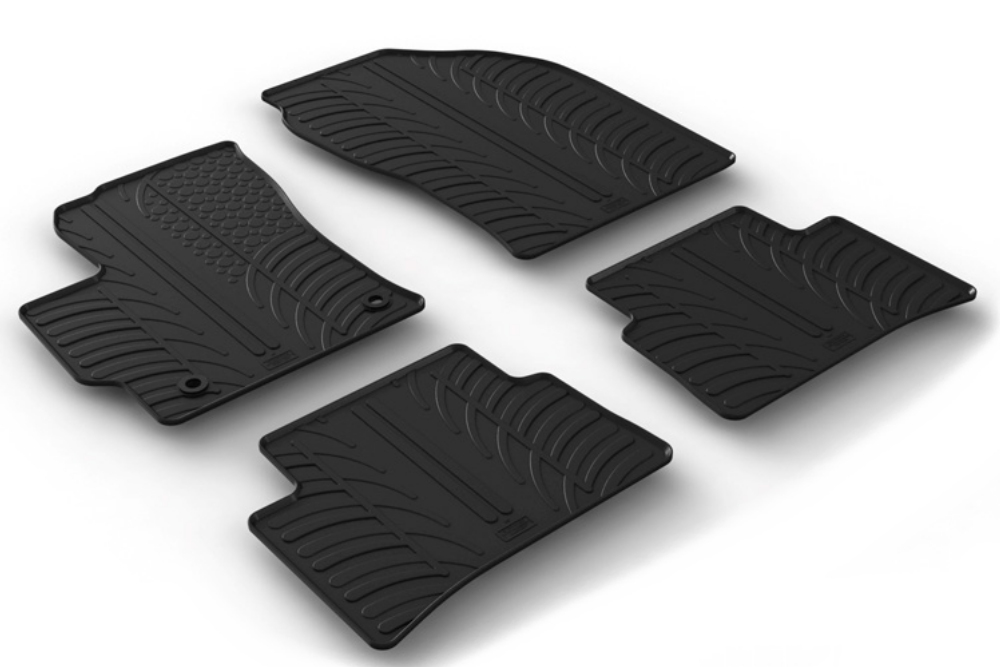 Car mats suitable for Toyota Corolla (E210) 2018-present 5-door hatchback Rubbasol rubber