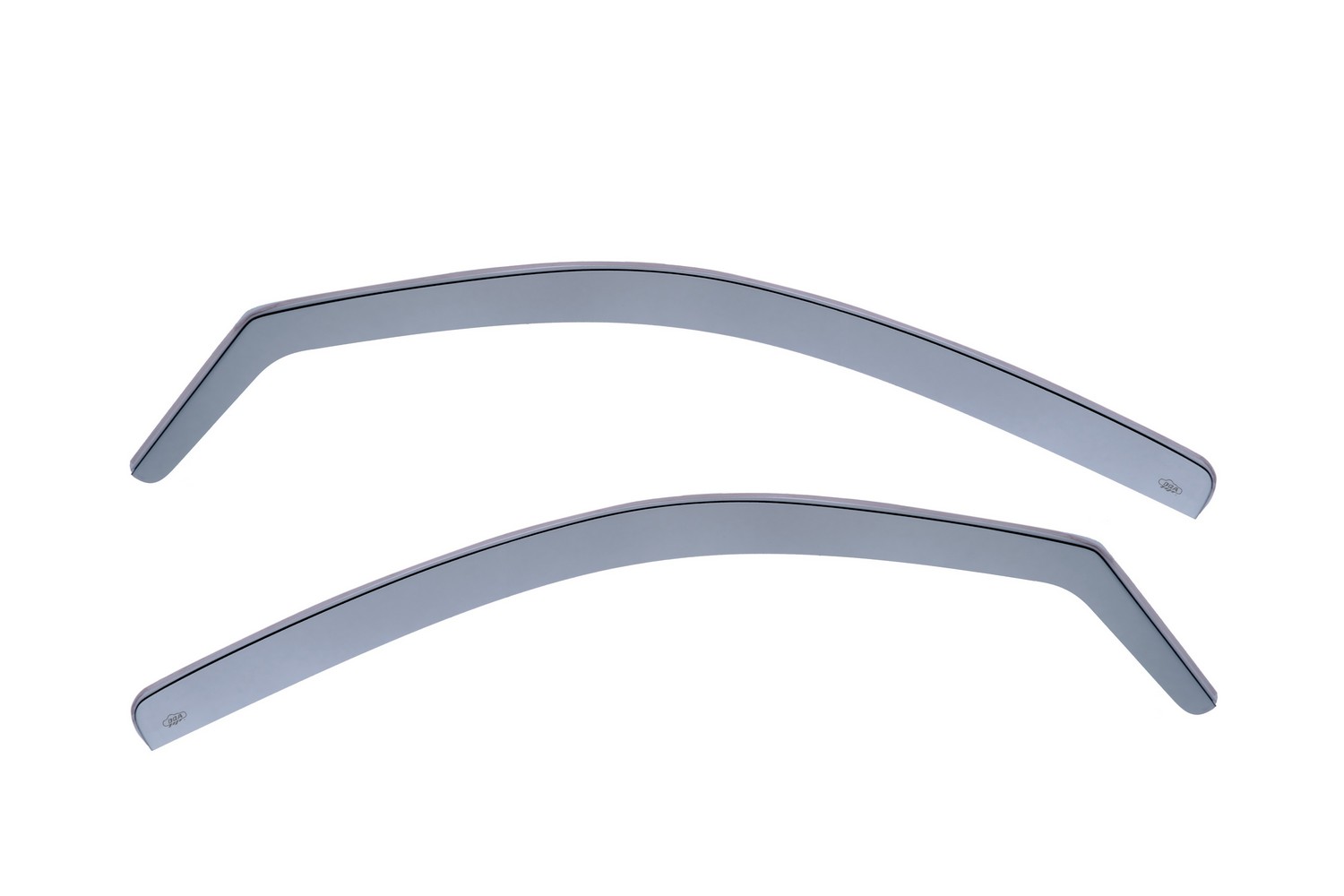 Side wind deflectors suitable for Toyota Hi-Lux VII 2004-2015 front doors DGA - smoke grey (2) Side wind deflectors suitable for Toyota Hi-Lux VII 2004-2015 front doors DGA - smoke grey (2)