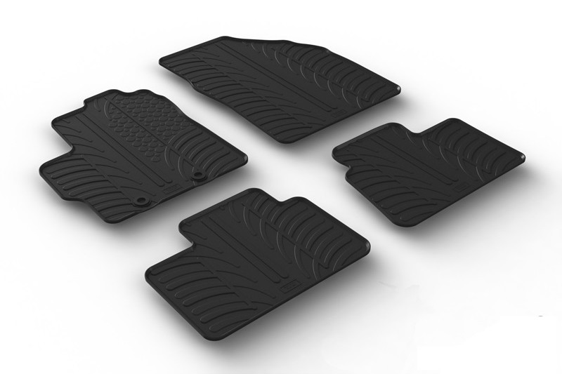 Automatten geschikt voor Toyota Aygo X 2022-heden 5-deurs hatchback Rubbasol rubber