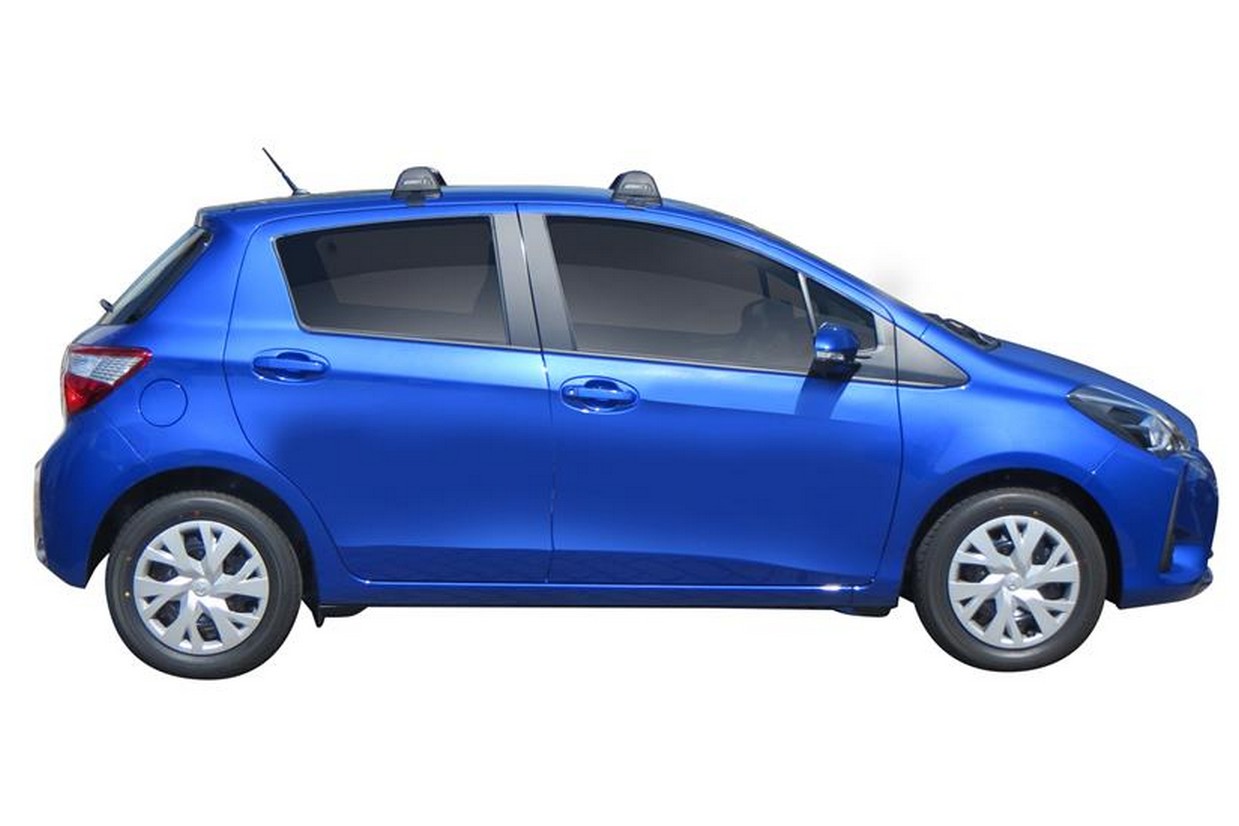 Toyota yaris top roof bars