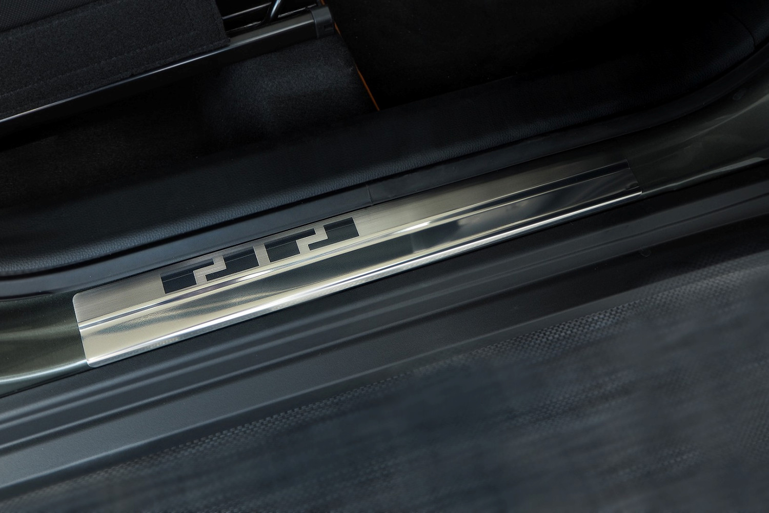 ABS Heckstoßstangenschutz passend für Toyota Aygo 3/5 türer 7/2014- Schwarz  glänzend - 12,47 EUR