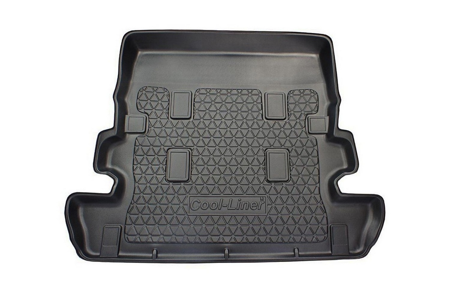 Boot mat suitable for Toyota Land Cruiser (J200) 2007-2021 Cool Liner anti slip PE/TPE rubber