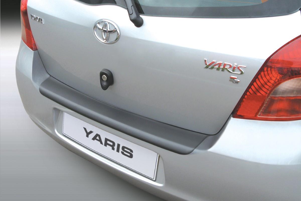 Ladekantenschutz passend für Toyota Yaris (XP9) 2005-2008 3 & 5-Türer Schrägheck ABS - Mattschwarz