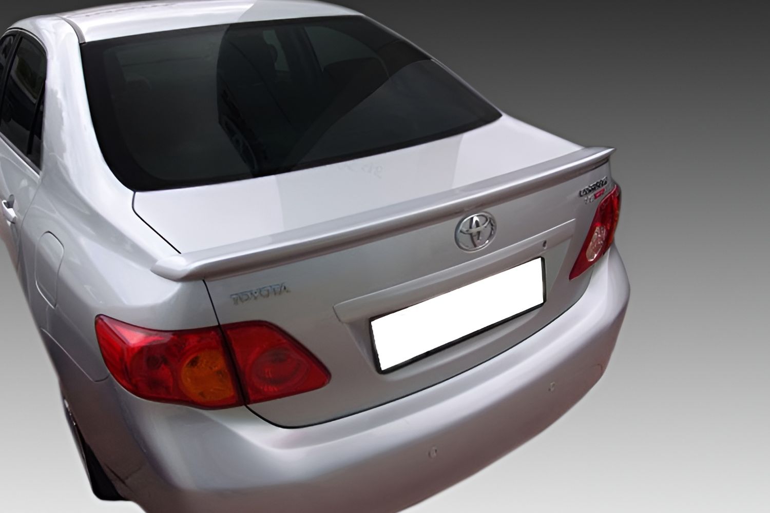 Lèvre de becquet de coffre convient à Toyota Corolla (E140) 2007-2013 4 portes tricorps Lèvre de becquet de coffre convient à Toyota Corolla (E140) 2007-2013 4 portes tricorps