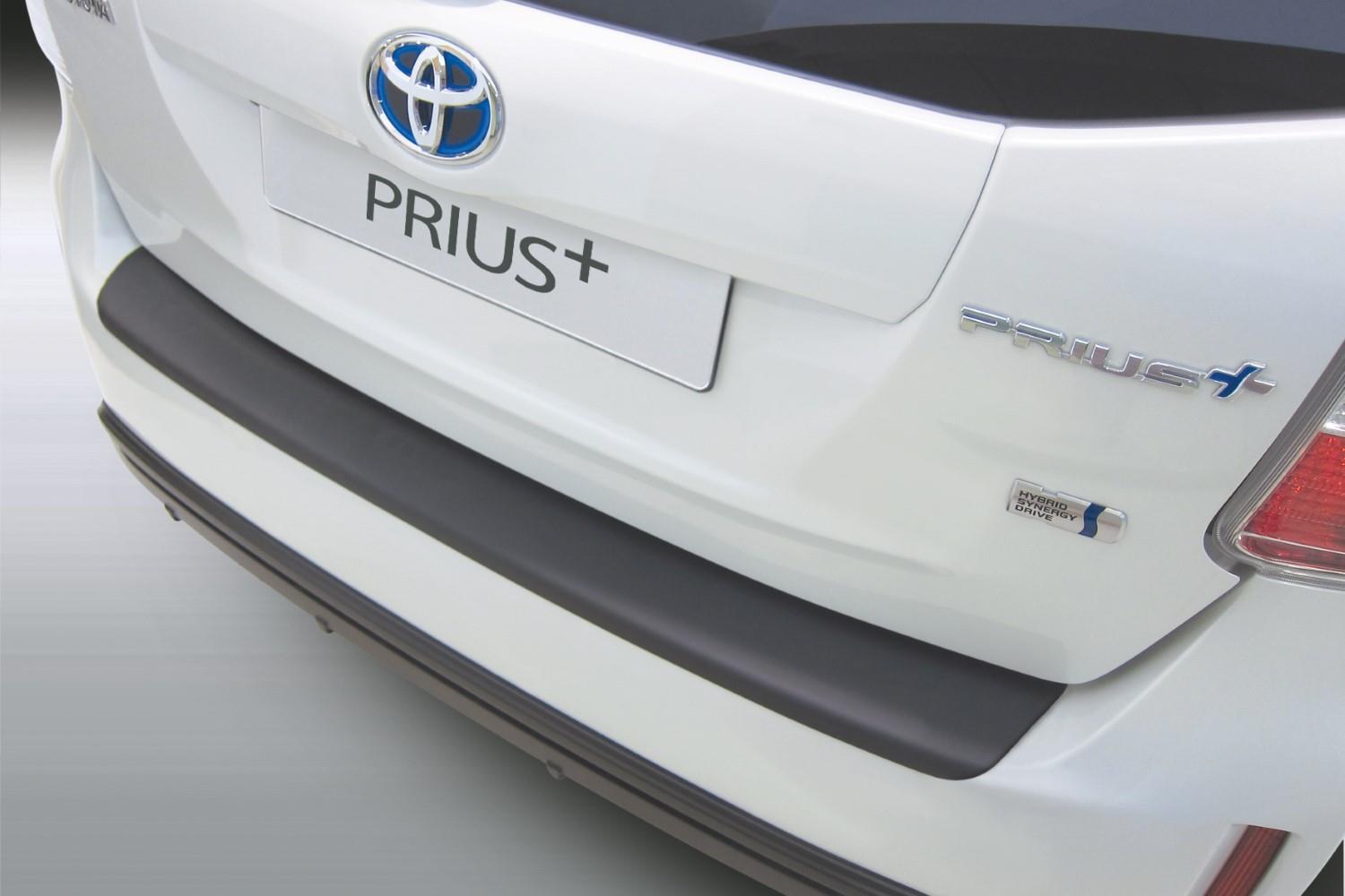 Rear bumper protector Toyota Prius IV (XW50) 2015-present 5-door hatchback ABS - carbon look