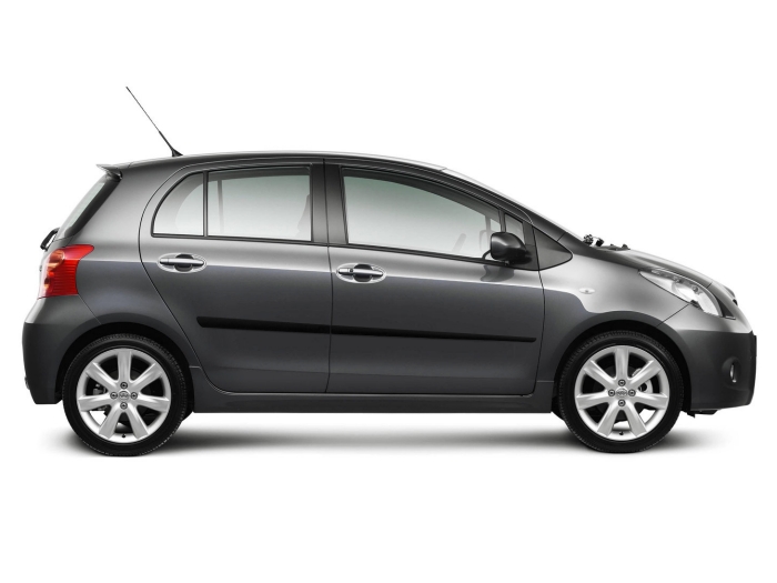 Seitenschutzleisten passend für Toyota Yaris (XP9) 2005-2011 5-Türer Schrägheck Set