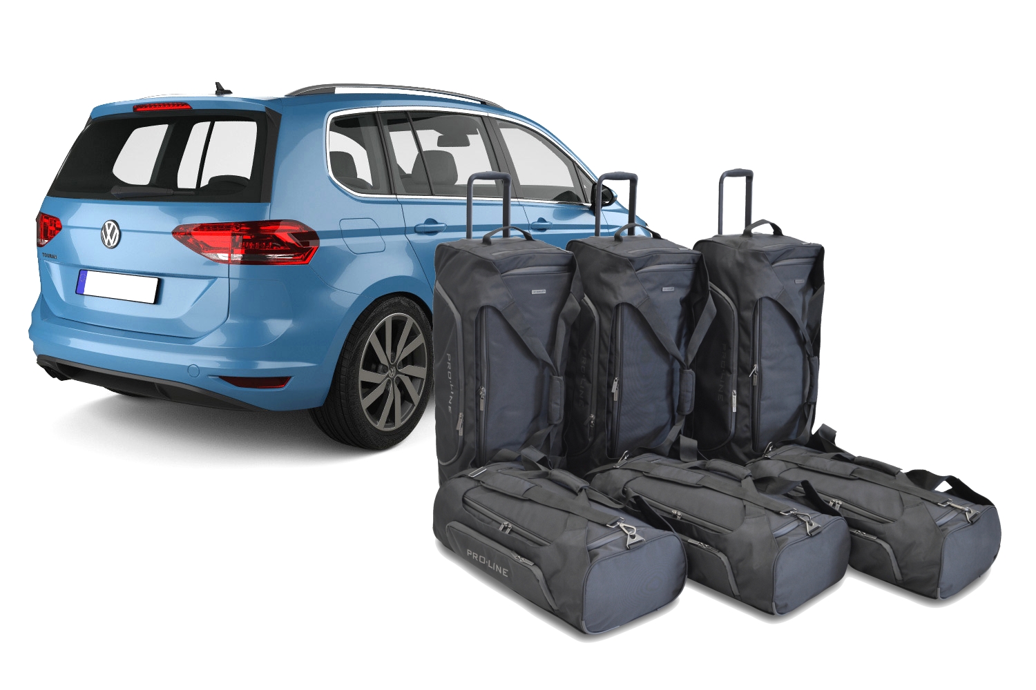 Reistassenset geschikt voor Volkswagen Touran (5T) 2015-heden Pro.Line
