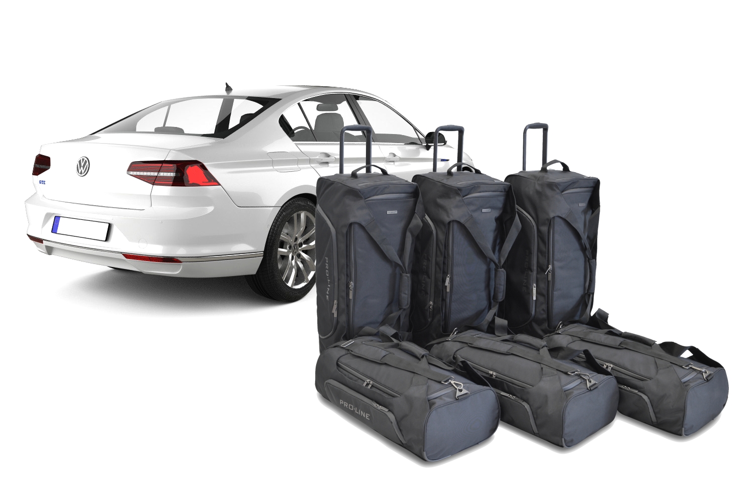 Reistassenset geschikt voor Volkswagen Passat (B8) 2014-2021 4-deurs sedan Pro.Line