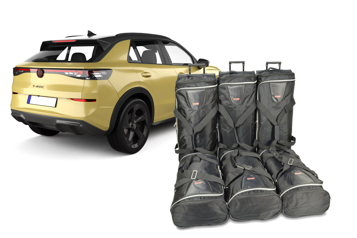 Reisetaschenset passend f&uuml;r Volkswagen T-Roc II 2025-heute 5-T&uuml;rer Schr&auml;gheck Original