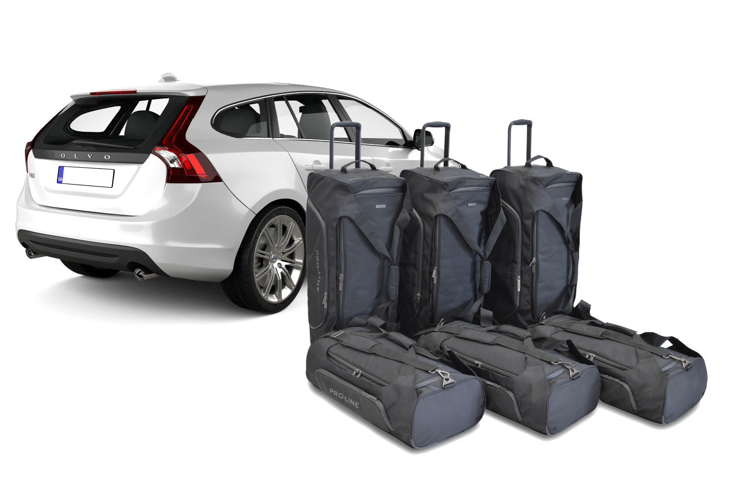 Reisetaschenset Volvo V60 I 2010-2018 Kombi Pro.Line