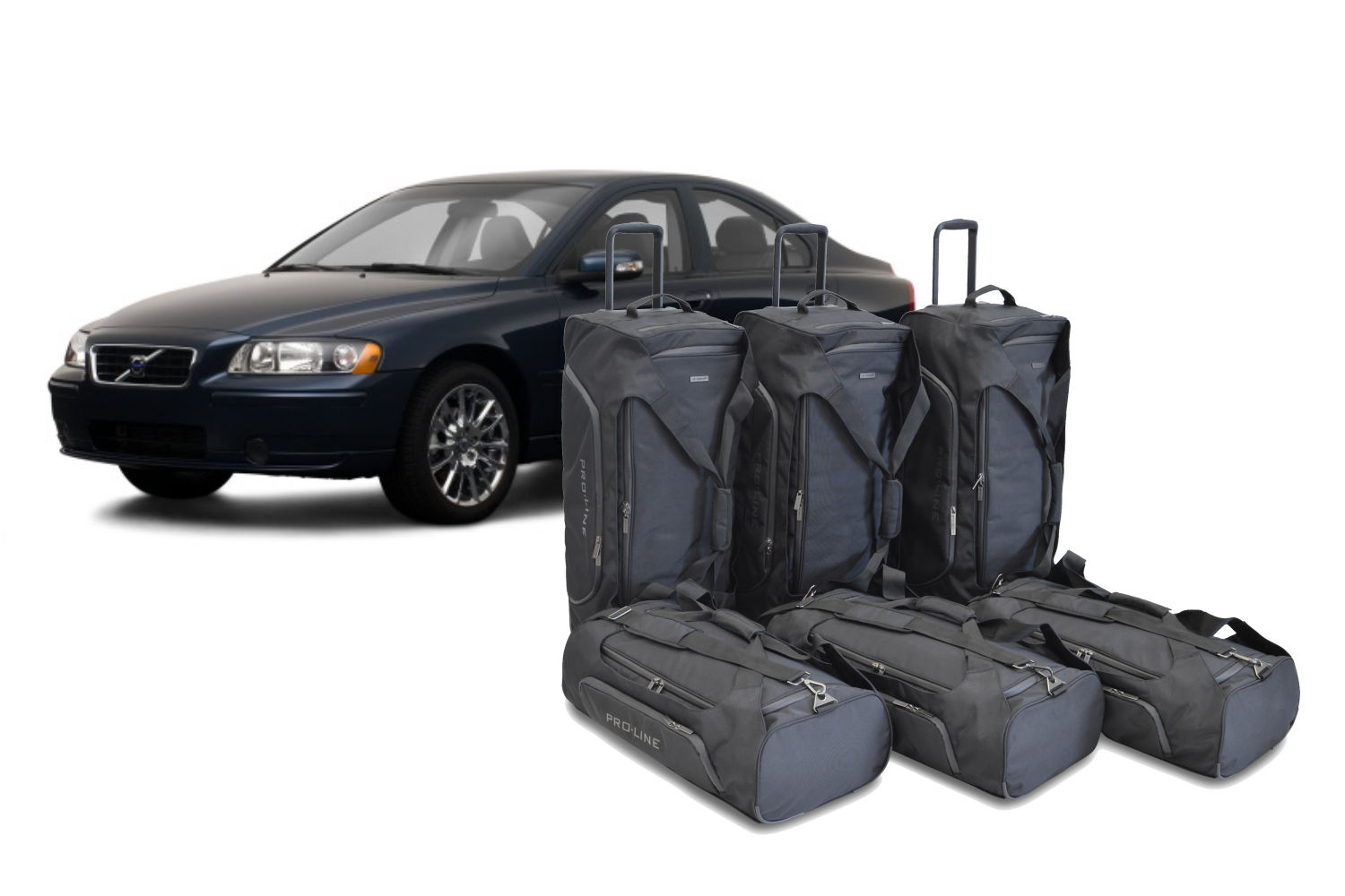 Reisetaschenset Volvo S60 I 2000-2010 4-Türer Limousine Pro.Line