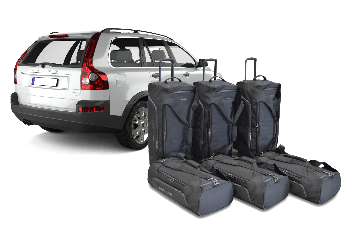 Reisetaschenset passend für Volvo XC90 I 2002-2015 Pro.Line