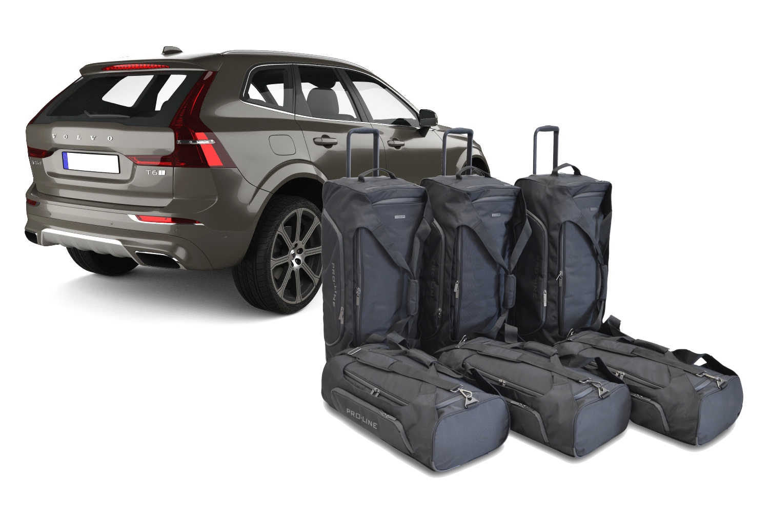 Set de sacs de voyage Volvo XC60 II 2017-présent Pro.Line