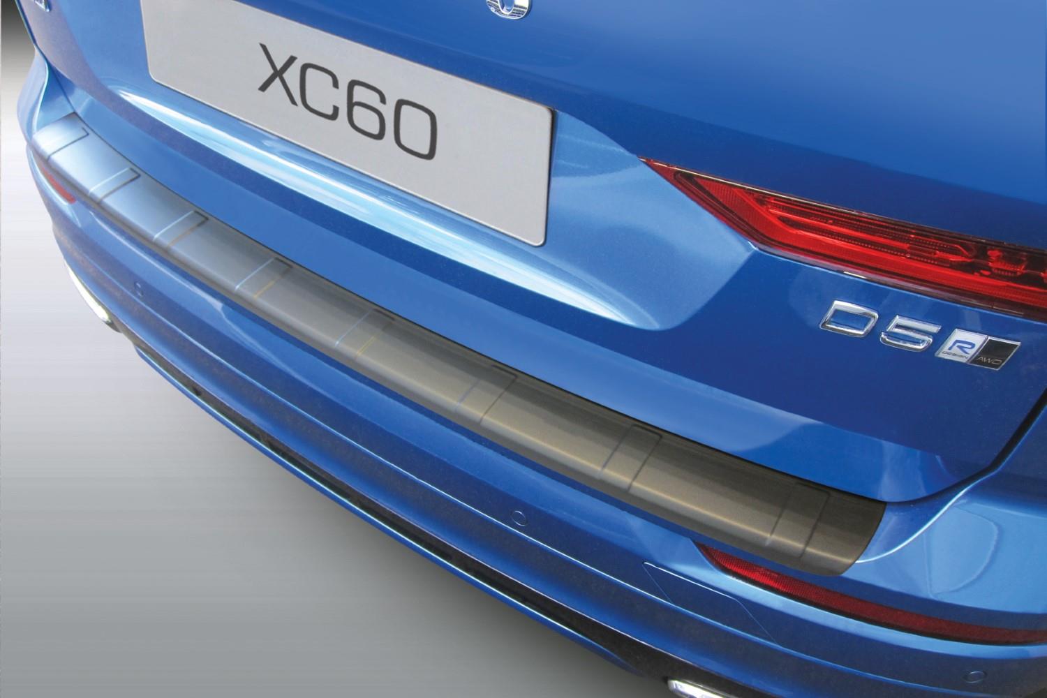 Protection de seuil de coffre convient à Volvo XC60 II 2017-présent ABS - noir mat
