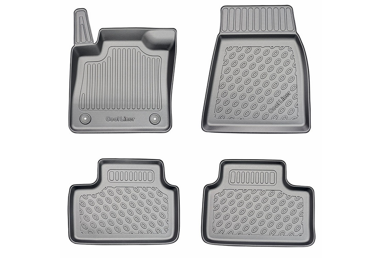 Fußmatten passend für Volvo C40 2021-heute Cool Liner PE/TPE Gummi Fußmatten passend für Volvo C40 2021-heute Cool Liner PE/TPE Gummi