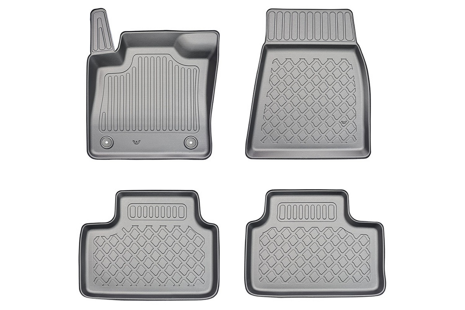 Car mats suitable for Volvo C40 2021-present Guardliner PE/TPE rubber