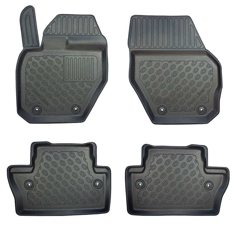 Car mats suitable for Volvo S60 II 2010-2018 4-door saloon Cool Liner PE/TPE rubber
