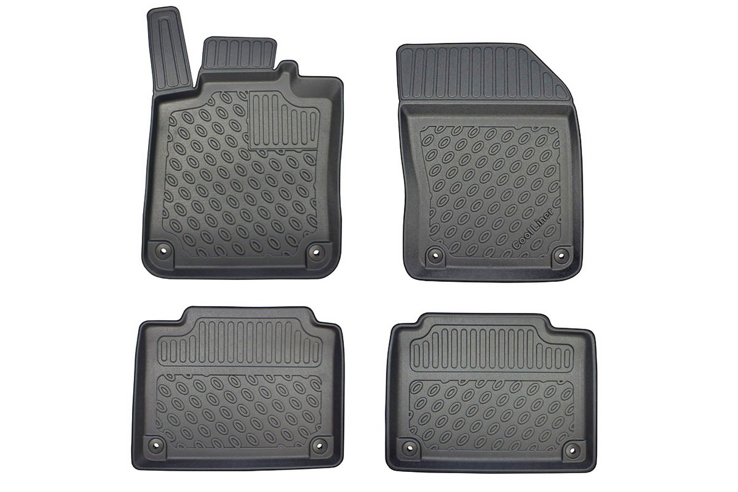 Tapis convient à Volvo S90 II 2016-présent 4 portes tricorps Cool Liner PE/TPE caoutchouc