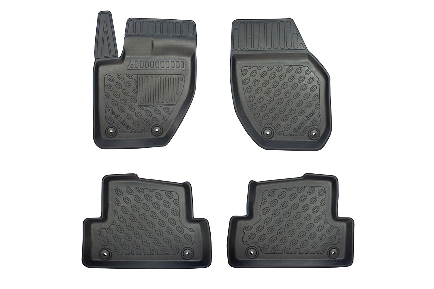 Car mats suitable for Volvo V40 (P1) 2012-2019 5-door hatchback Cool Liner PE/TPE rubber