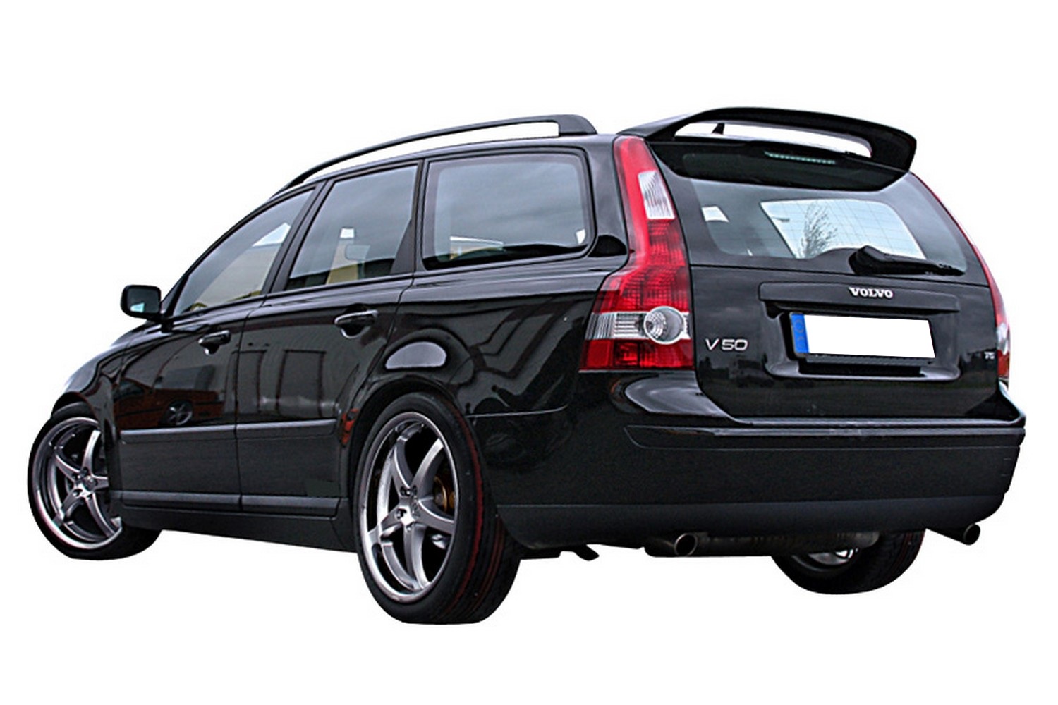 Becquet de toit convient à Volvo V50 2004-2012 break