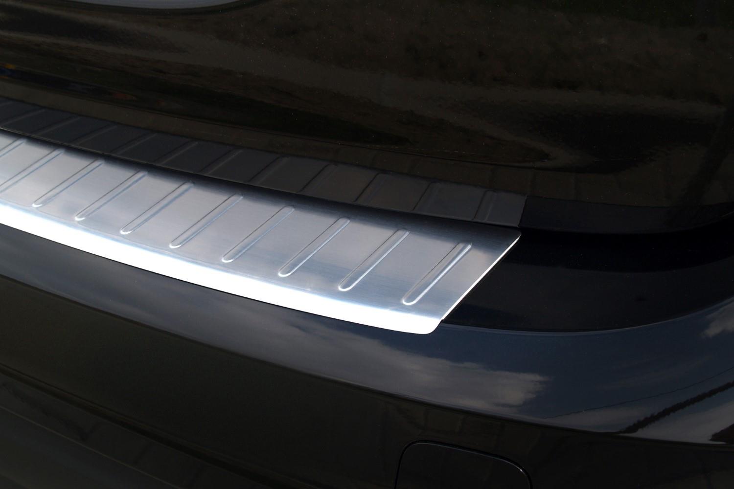 Volvo V60 2010-> wagon rear bumper protector stainless steel (VOL2V6BP) (3)