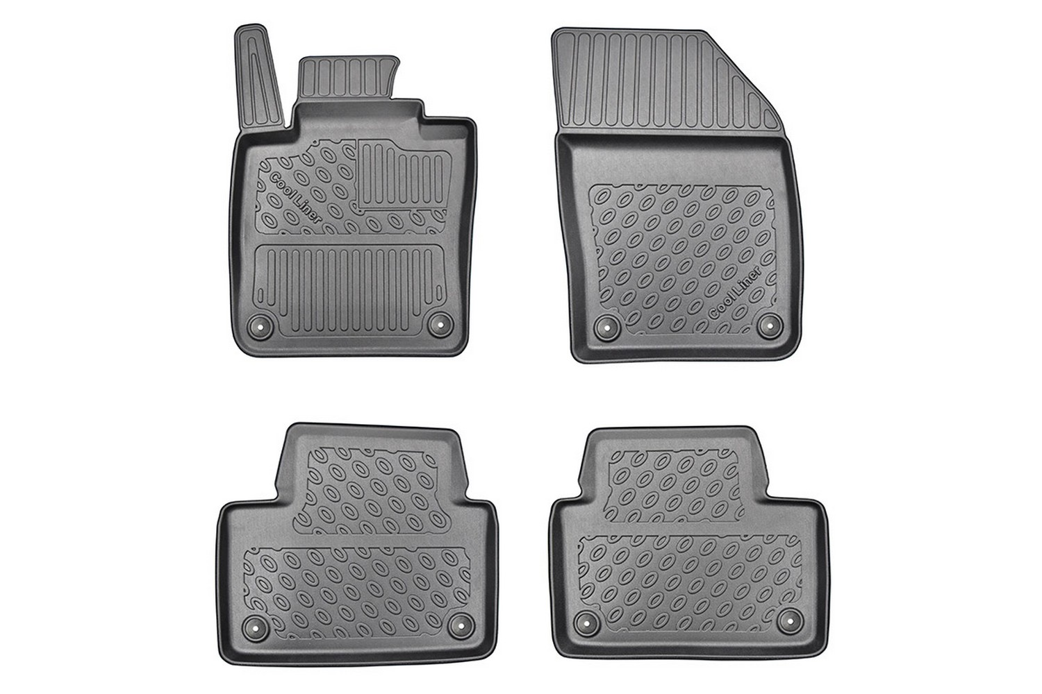 Tapis convient à Volvo V60 II 2018-présent break Cool Liner PE/TPE caoutchouc