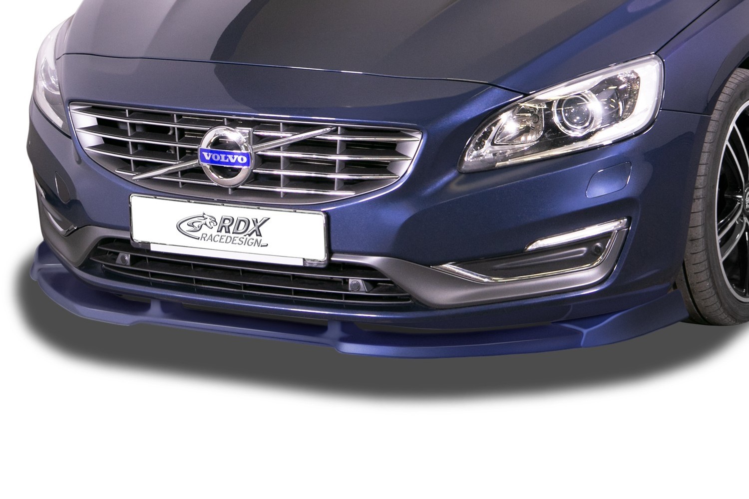 Front spoiler Vario-X Volvo V60 I 2013-2018 wagon PU