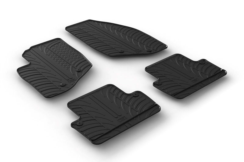 Automatten geschikt voor Volvo V70 - XC70 (P26) 2000-2007 wagon Rubbasol rubber