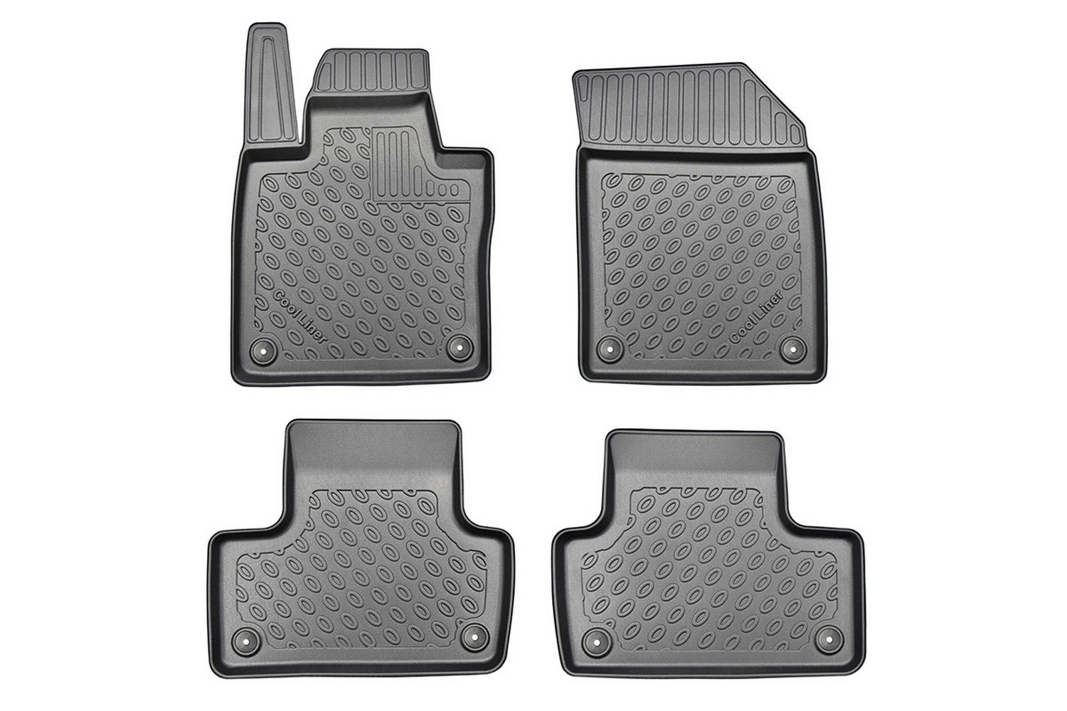 Tapis convient à Volvo XC60 II 2017-présent Cool Liner PE/TPE caoutchouc