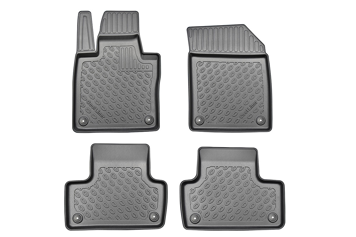 Car mats suitable for Volvo XC60 II 2017-present Cool Liner PE/TPE rubber