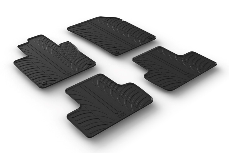 Car mats suitable for Volvo XC60 II 2017-present Rubbasol rubber